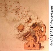 Drawing of Cannons