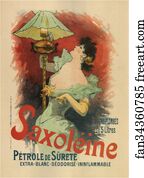Saxoléine Pétrole de Sureté 1892