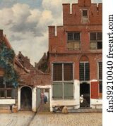 View of Houses in Delft, known as 'The little Street'