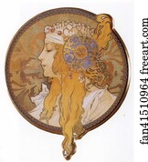 Byzantine Head-Blonde