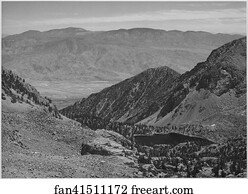 Owens Valley from Sawmill Pass, Kings River Canyon (Proposed as a national park), California, 1936.  Photographs of National Parks and Monuments, compiled 1941 - 1942, documenting the period ca. 1933 - 1942.