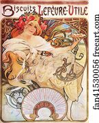 Biscuits Lefevre-Utile 1897