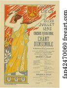 Le "Concours international de Chant d'ensemble", organisé par la ville de Liège.