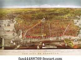 View of Brooklyn, 1879