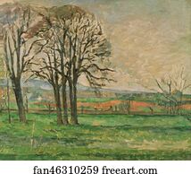The Bare Trees at Jas de Bouffan