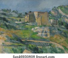 Houses in Provence: The Riaux Valley near L'Estaque