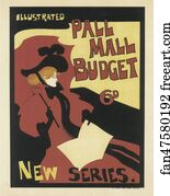 La revue hebdomadaire "Illustrated Pall Mall Budget".