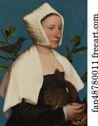 A Lady with a Squirrel and a Starling (Anne Lovell?)