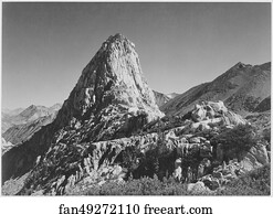 Fin Dome, Kings River Canyon (Proposed as a national park), California, 1936.  Photographs of National Parks and Monuments, compiled 1941 - 1942, documenting the period ca. 1933 - 1942.