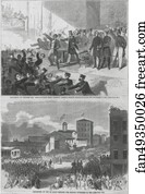 Expulsion of Negroes and Abolitionists from Tremont Temple, Boston, Massachusetts, on December 3, 1860