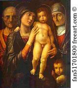 Holy Family with St. Elizabeth and St. John the Baptist as a Child