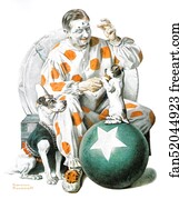 Clown Training Dogs
