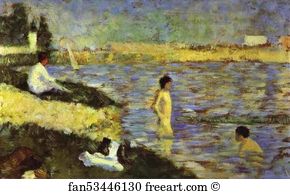 Bathing Boys (study for Bathers at Asnières)