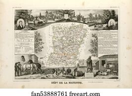Dépt. de la Mayenne (région nord-ouest)