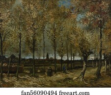 Lane with Poplars near Nuenen