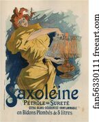Saxoléine Pétrole de Sureté 1895