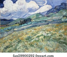Landscape from Saint-Rémy