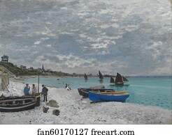 The Beach at Sainte-Adresse