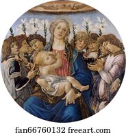 Mary with the Child and Singing Angels