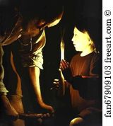 St. Joseph the Carpenter. Detail