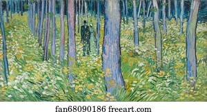 Undergrowth with Two Figures