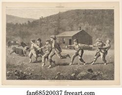 Snap the Whip, from Harper's Weekly, September 20, 1873, pp. 245-25
