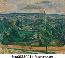 Landscape from Jas de Bouffan