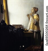 Young Woman with a Pearl Necklace