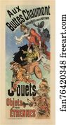 Aux Buttes Chaumont Jouets Objets pour Étrennes 1889