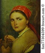 Girl with the Birchen Basket
