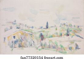 Landscape in Provence