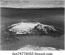 The Fishing Cone - Yellowstone Lake, Yellowstone National Park, Wyoming.  Photographs of National Parks and Monuments, compiled 1941 - 1942, documenting the period ca. 1933 - 1942.