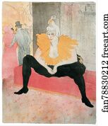 La Clownesse assise