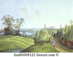 View of the Farmyard in the Tsarskoye Selo