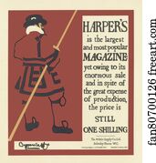 La revue "Harper's Magazine".