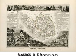 Dépt. de la Vendée (région de l'ouest)
