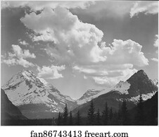 In Glacier National Park, Montana.  Photographs of National Parks and Monuments, compiled 1941 - 1942, documenting the period ca. 1933 - 1942.