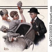 Boy with Baby Carriage