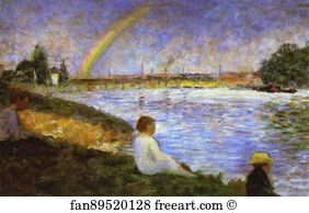 Rainbow (study for Bathers at Asnières)