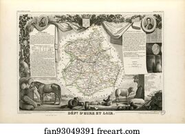 Dépt. d'Eure et Loir (région du nord)