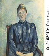 Portrait of Madame Cézanne