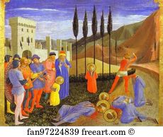 San Marco Altarpiece: The Beheading of Cosmas and Damian