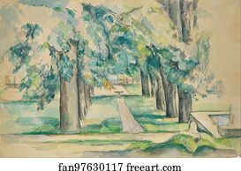 Avenue of Chestnut Trees at the Jas de Bouffan
