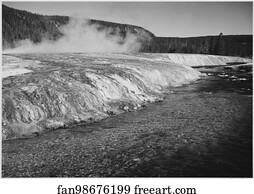 Firehold River, Yellowstone National Park, Wyoming.  Photographs of National Parks and Monuments, compiled 1941 - 1942, documenting the period ca. 1933 - 1942.