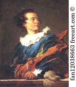 Saint Non Art Print - Fantastic Figure. Portrait Of The Abbe De Saint-Non