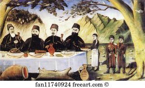 Station Art Print - Feast At Gvimradze