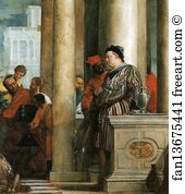 Levi Art Print - Feast In The House Of Levi. Detail