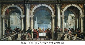 Levi Art Print - Feast In The House Of Levi