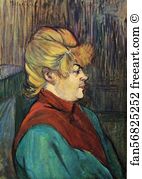 Thinned Art Print - Femme De Maison / Prostitute