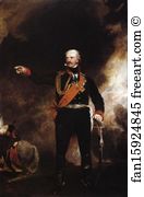Gebhardt Art Print - Field-Marshal Gebhardt Von Blücher (1742-1819)